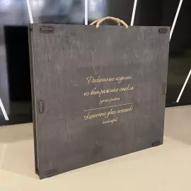 Панно декоративное из стекла "Золотые карпы кои"